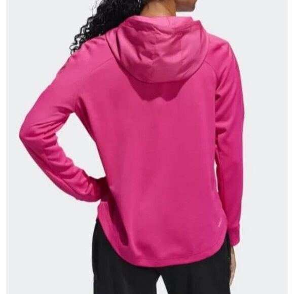 Adidas DU1893 Women's Sz Small Magenta Team Issue Lite Pullover Hoodie - Picture 15 of 15